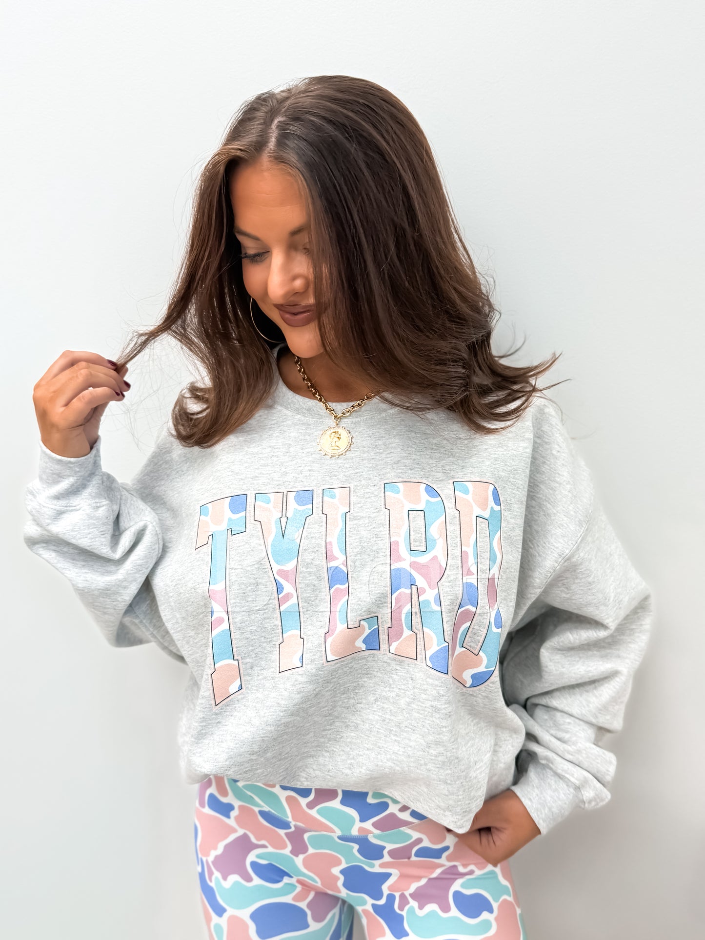 Taylor’d x Birdie Custom Spring Duck Camo TYLRD Sweatshirt