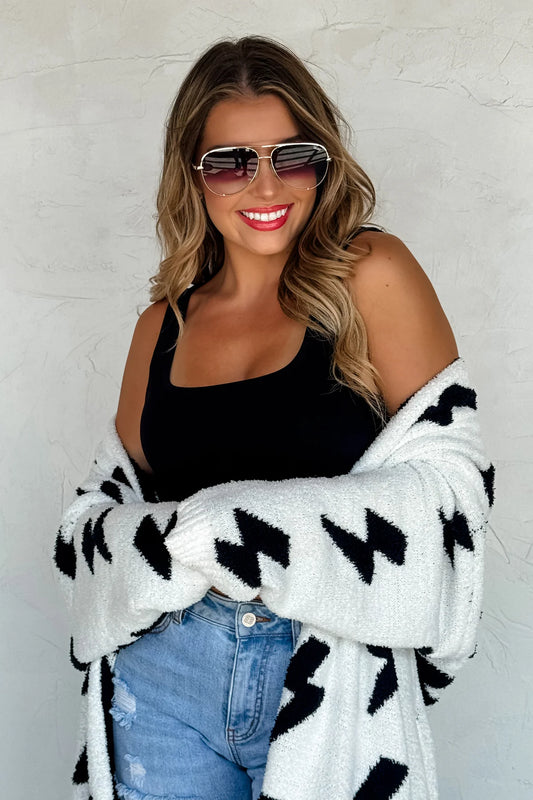 PRE-ORDER Cheetah & Lightning Cloud Cardigans