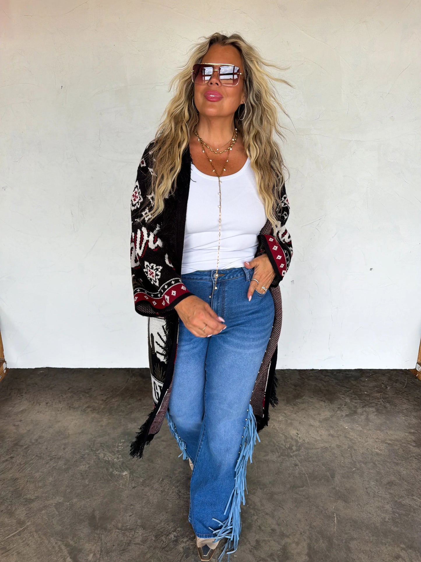 PREORDER Out West Knit Cardigan