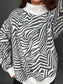 PREORDER Wild About It Mock Neck Pullover