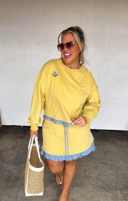 PREORDER Spring Flower Skirt Set