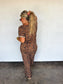 PREORDER Cheetah Kelsey Pant Set (Sold as Set)