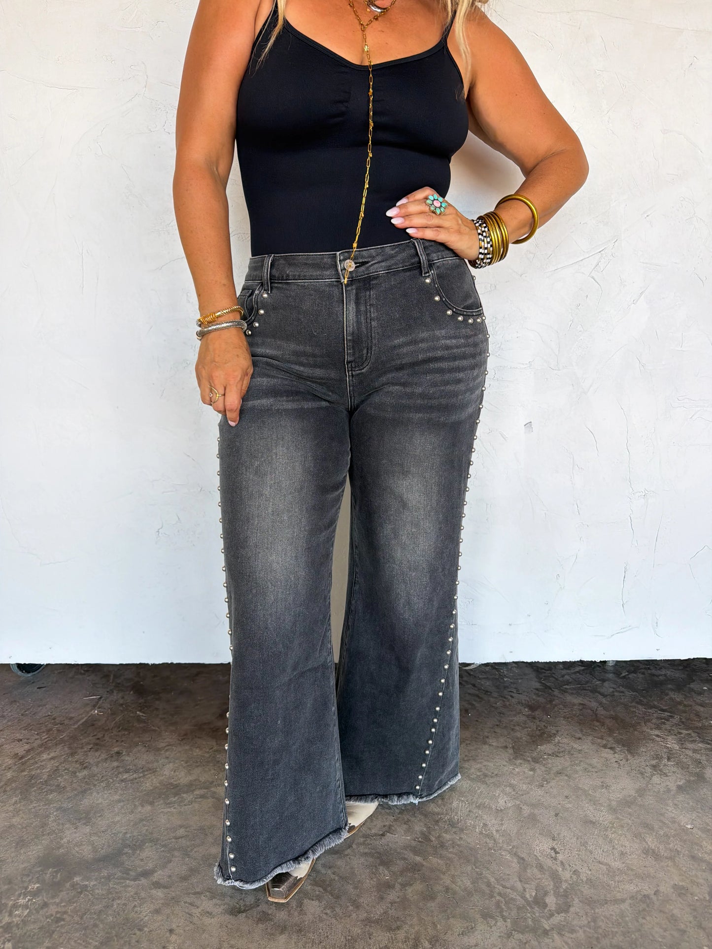 PREORDER Off The Grid Studded Jeans