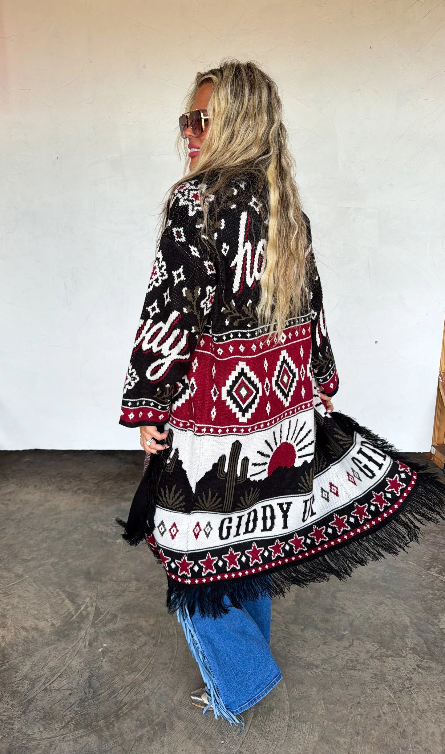 PREORDER Out West Knit Cardigan