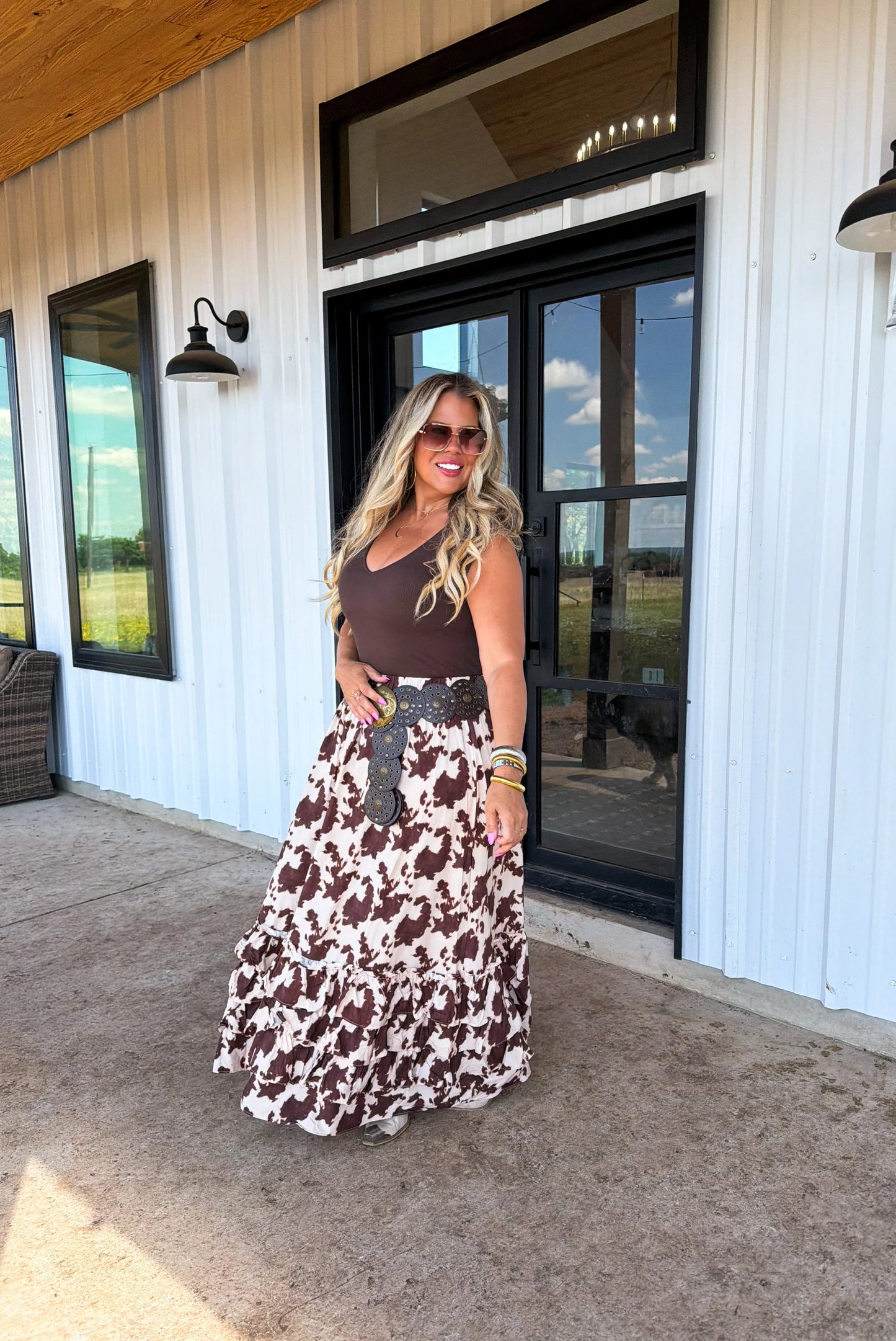 PREORDER Wander West Maxi Skirt