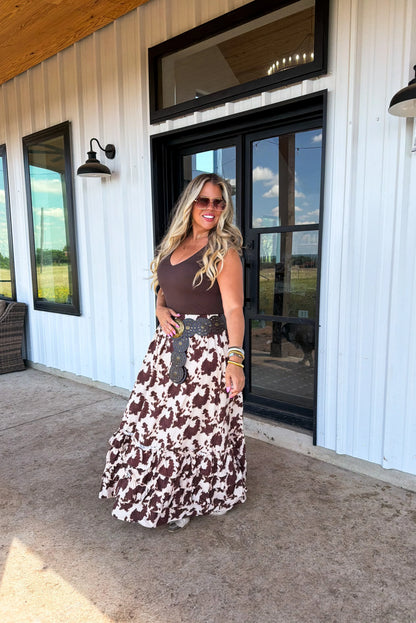 PREORDER Wander West Maxi Skirt
