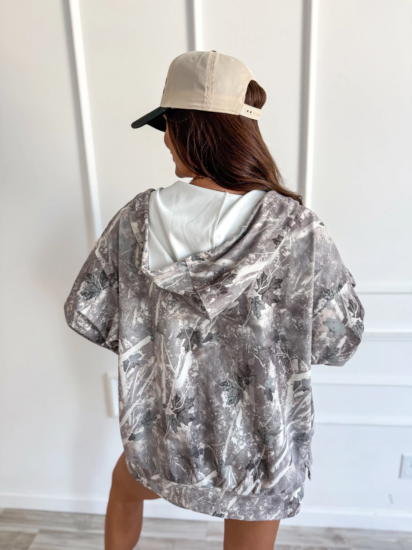 PREORDER Birdie Cloud Nine Oversized Jacket in Iced Out Camo