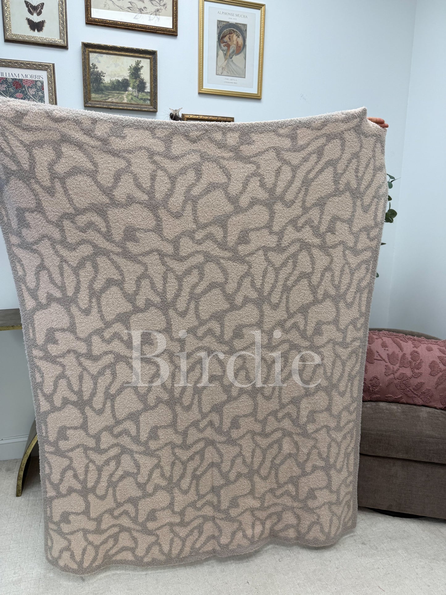 PREORDER Birdie Reversible Bare Marsh Camo Blanket