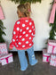 PREORDER Peace & Polka Dot Mock Neck Pullover