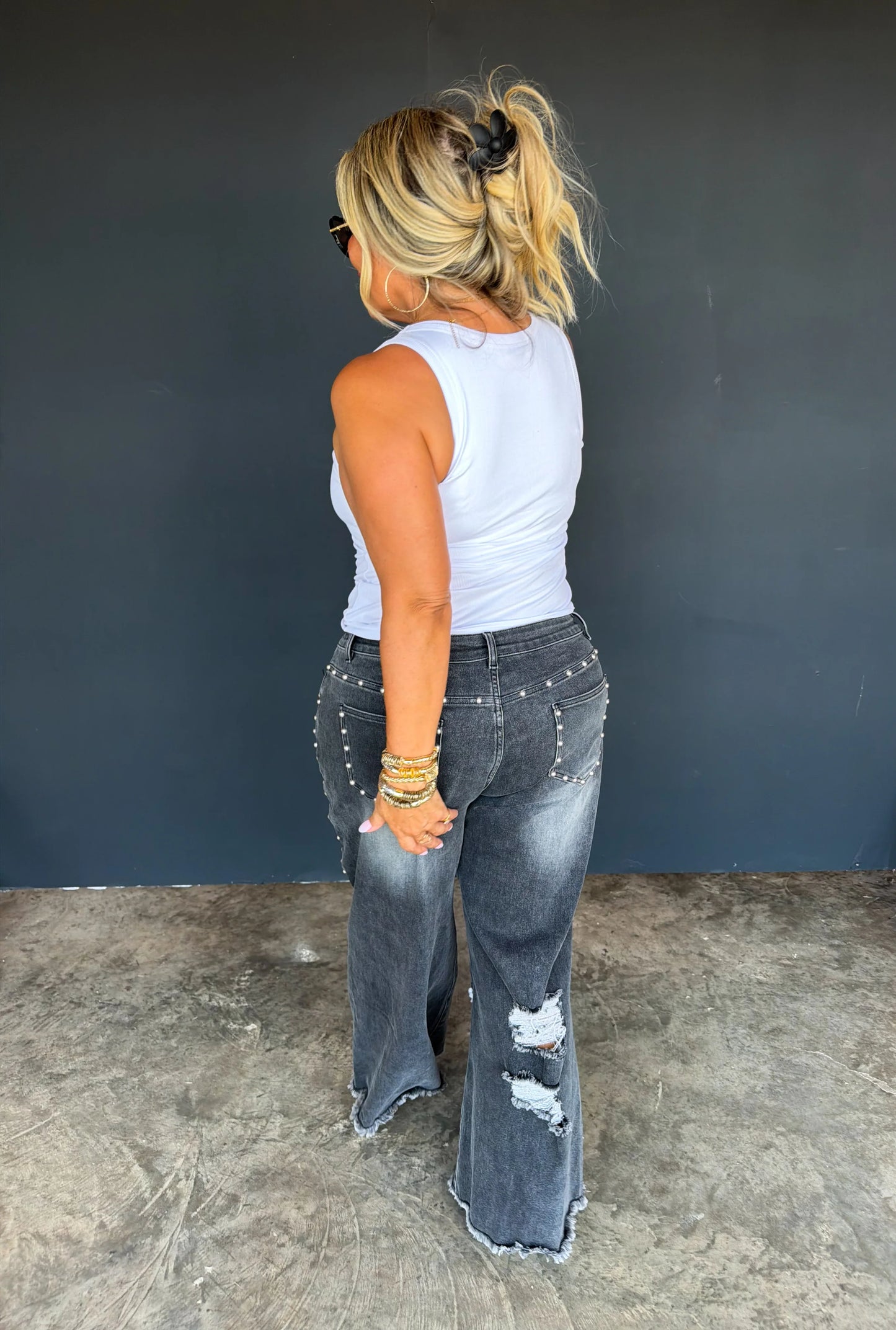 PREORDER Off The Grid Studded Jeans