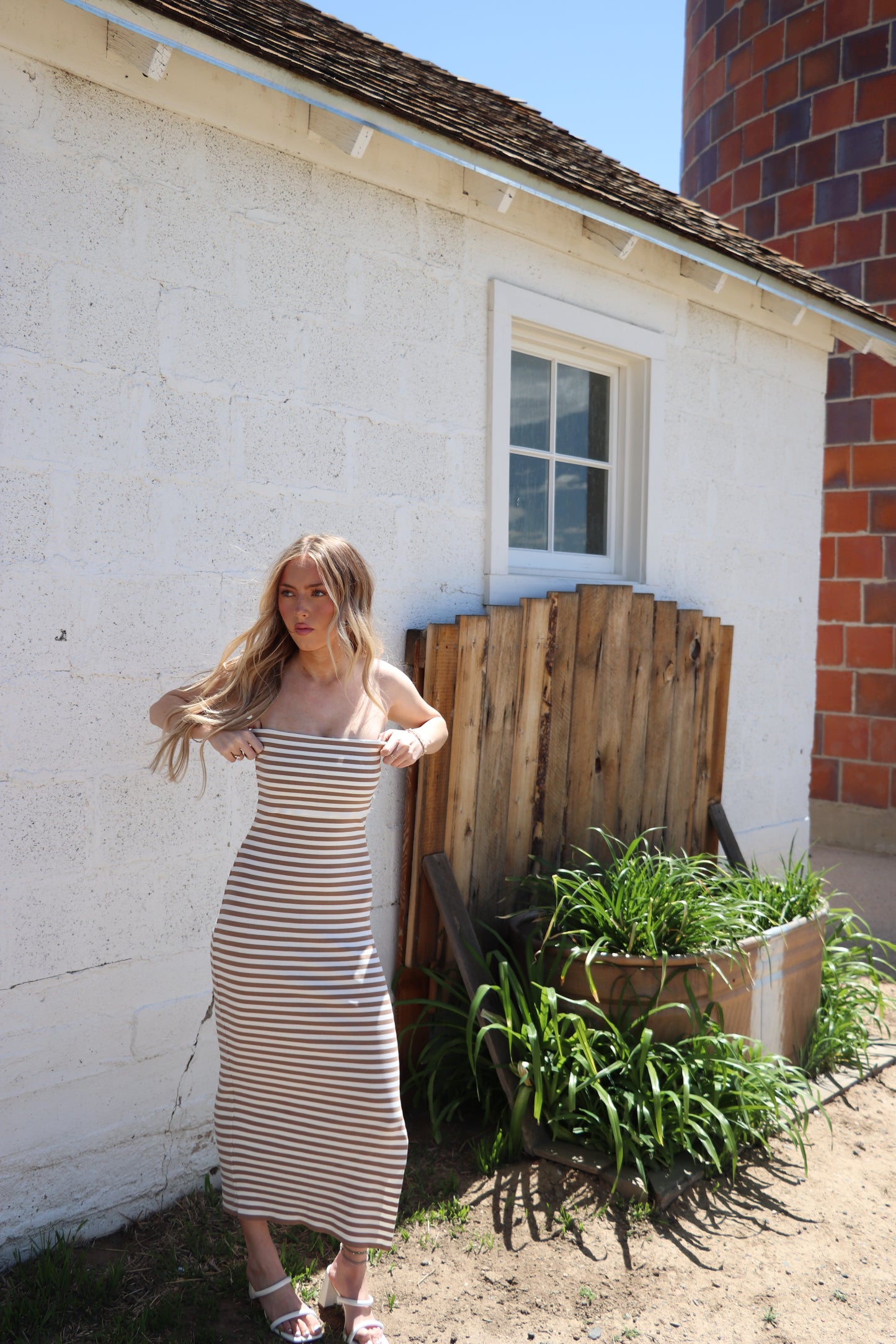 Mocha Coast Maxi Dress