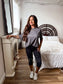 PREORDER Birdie Relaxed Boyfriend Tee in Dusty Steel