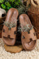 LDC Cutout Design Open Toe Platform Slippers