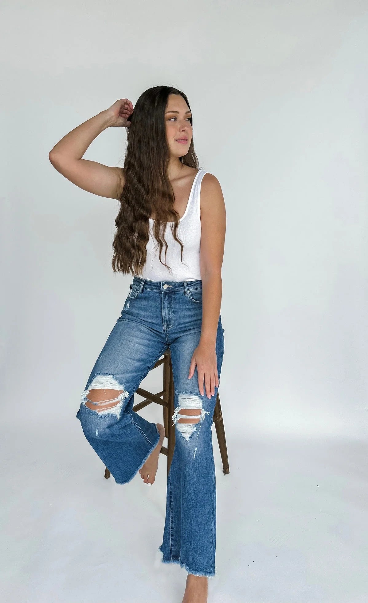 PREORDER Blakeley Distressed Jean