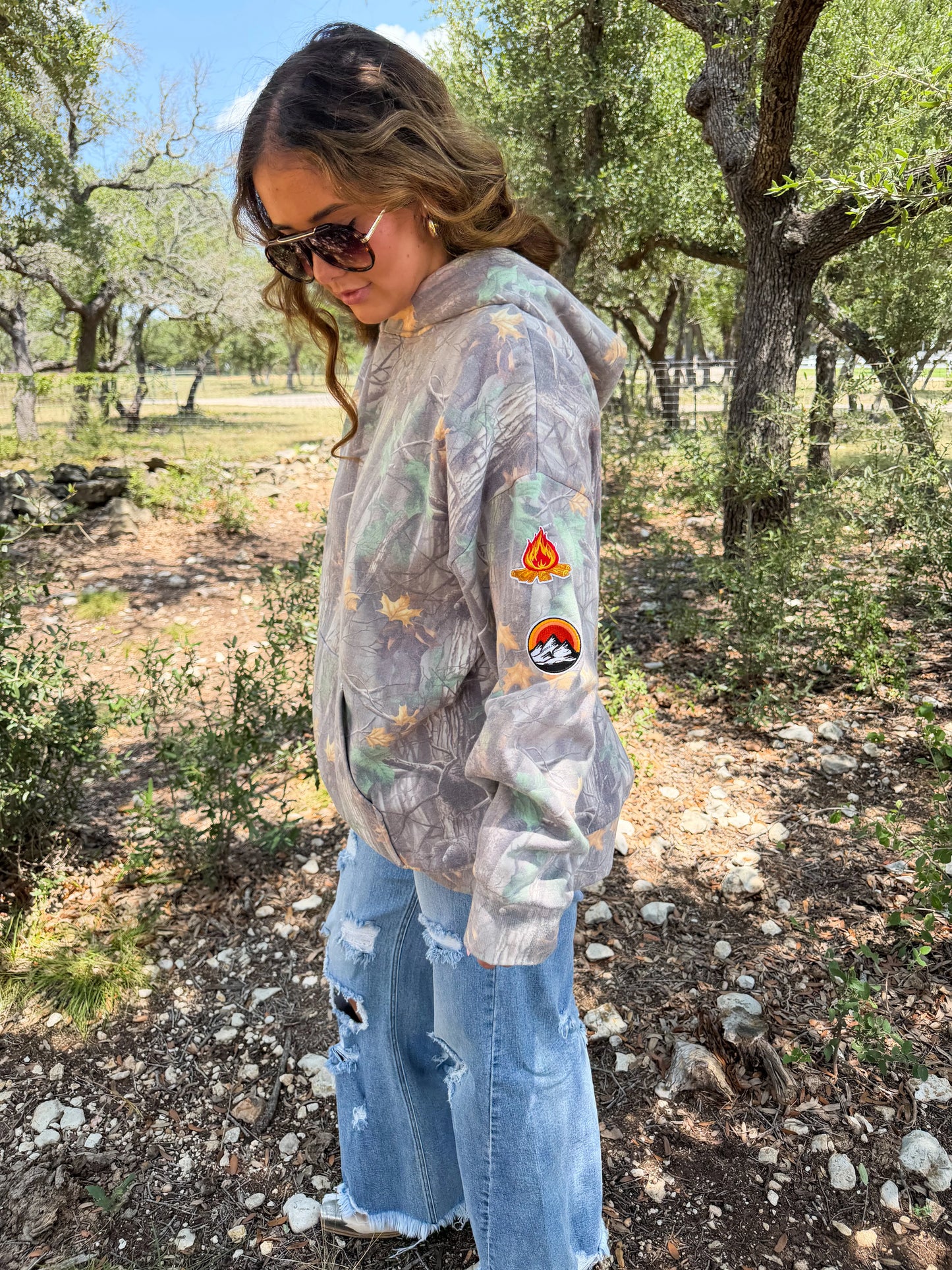 PREORDER Hidden Trail Camo Hoodie Pullover