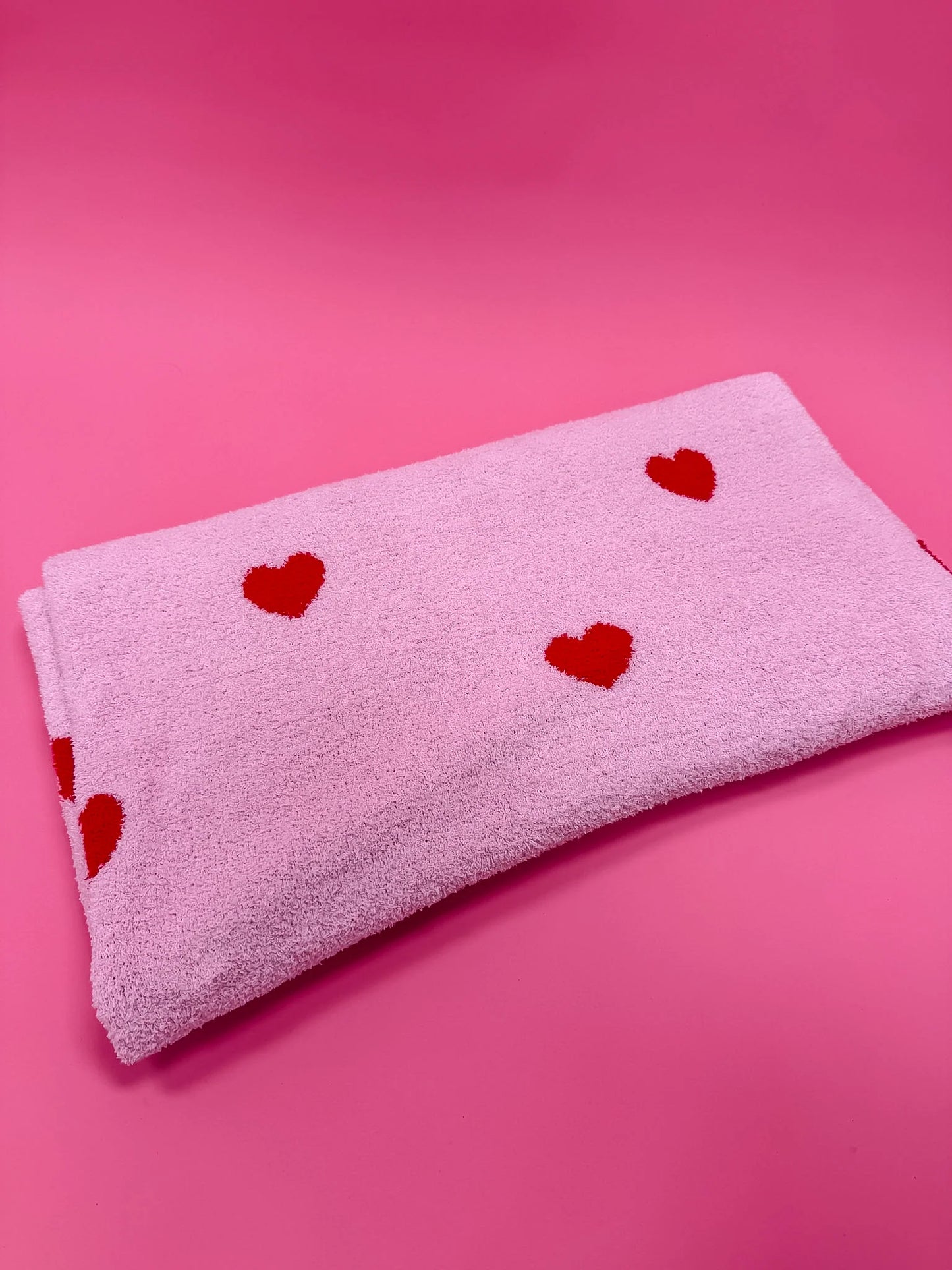 PREORDER Birdie Reversible Blanket in Petal Heart *final sale*
