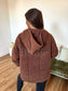 PREORDER Birdie Aspen Quilted Snap Pullover in Washed Cocoa