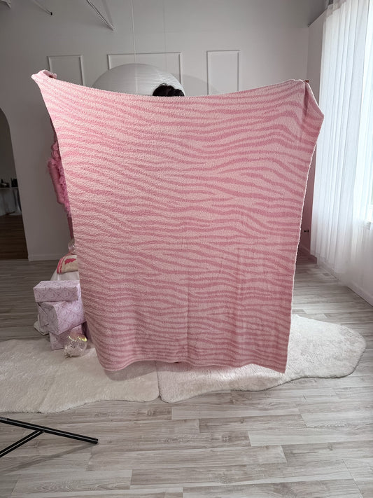 PREORDER Birdie Blanket in Purrfectly Pink *final sale*