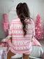 PREORDER Birdie Tee Boxer Short Set in Sugar Chalet (Sold as Set)