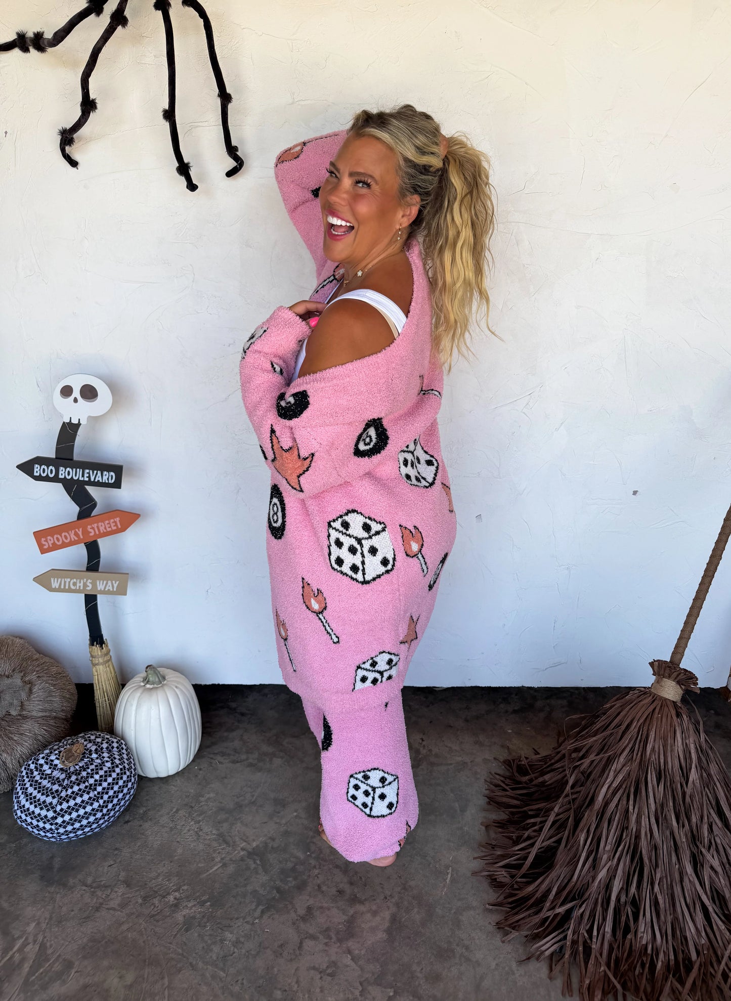 PREORDER 8 Ball Cloud Cardigan — eta beg of Oct