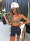 PREORDER Birdie Elevated Motion Sports Bra in Mocha