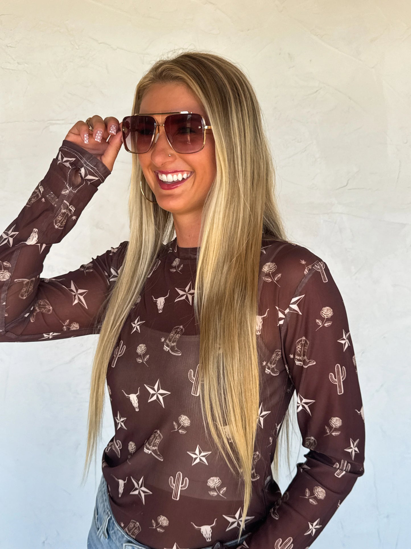 PREORDER Desert Dreams Dress It Up Mesh Tops