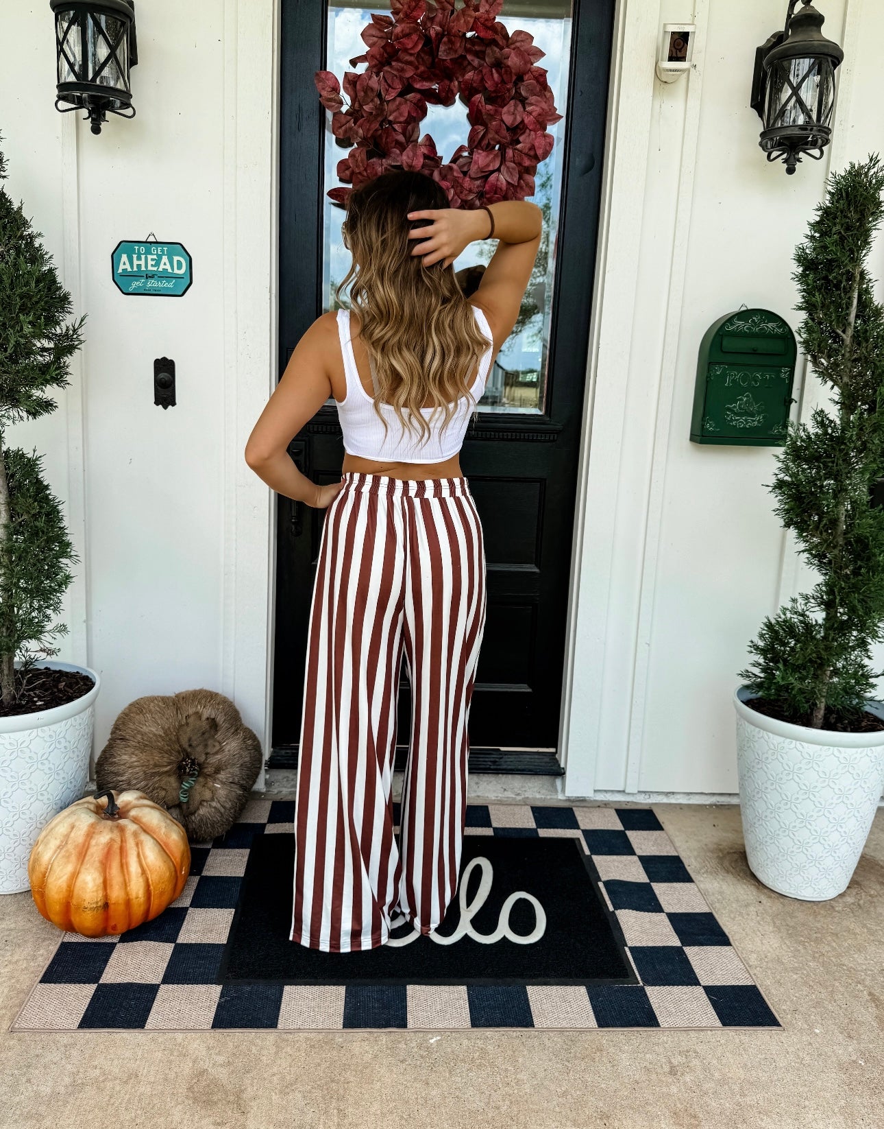 PRE-ORDER Vertical Vibes Stripe Pants