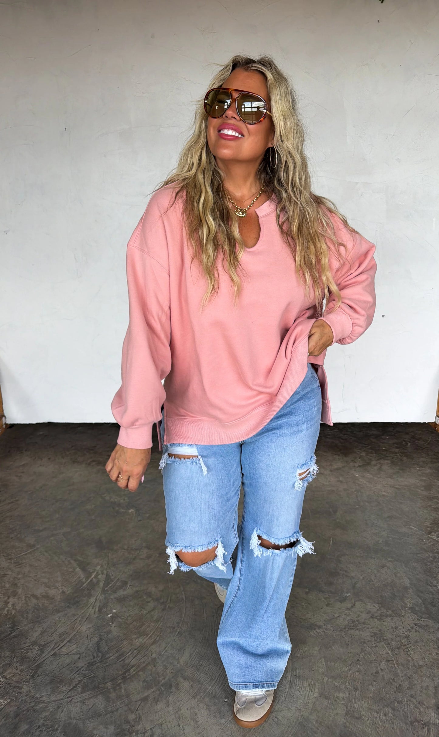 PREORDER Lived In Oversized Pullover