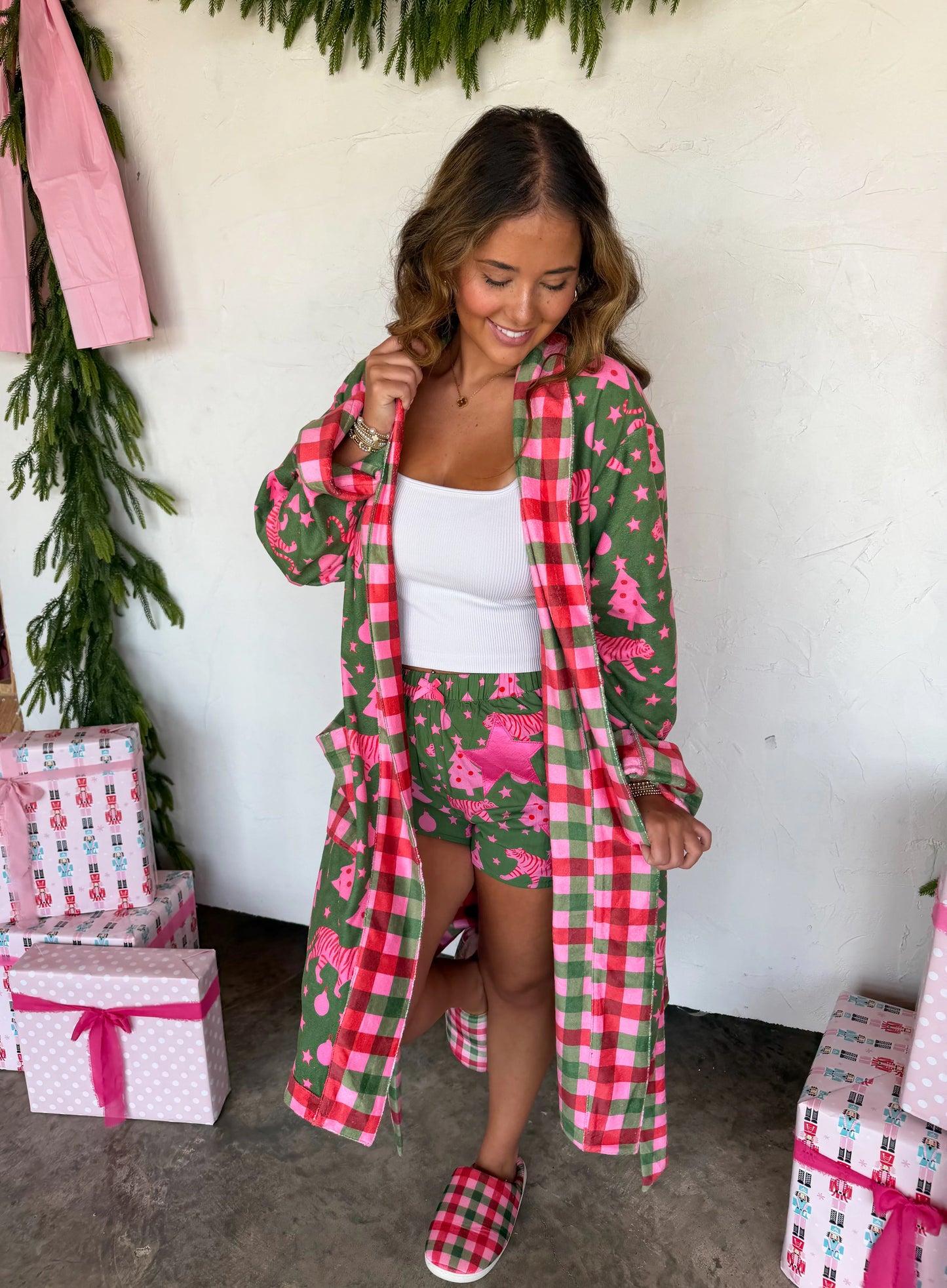 PREORDER Holiday At Home Robe