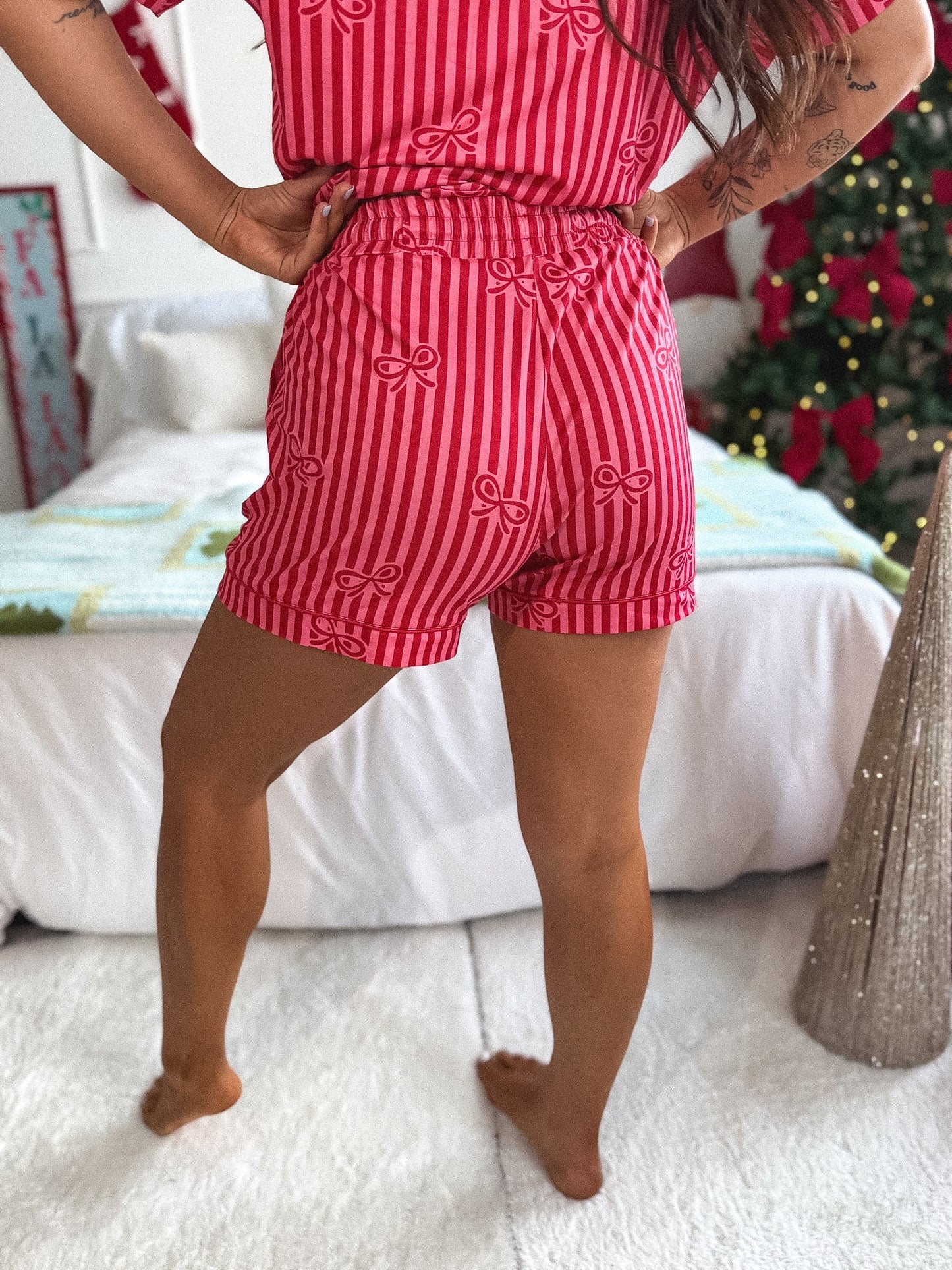 PREORDER Birdie Slumber Pj Set in Tied in Tinsel (Sold as Set)