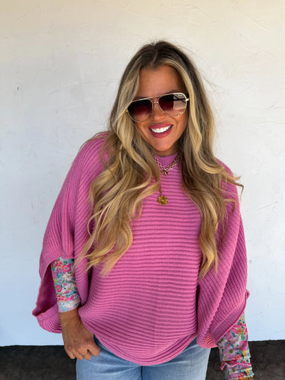 *Limited Quantities* PREORDER Spring Meg Pullover Poncho