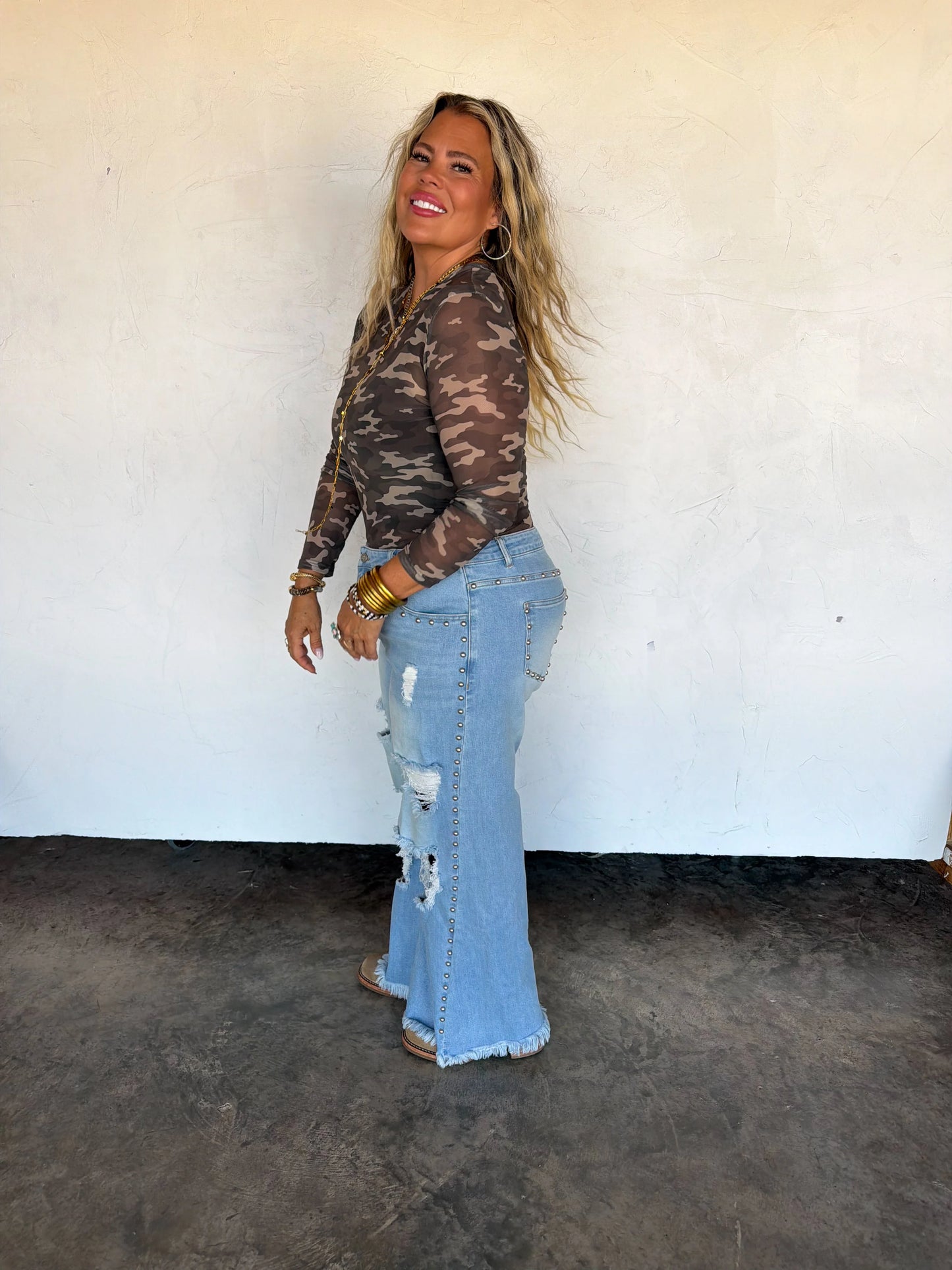 PREORDER Backroad Dress It Up Mesh Top