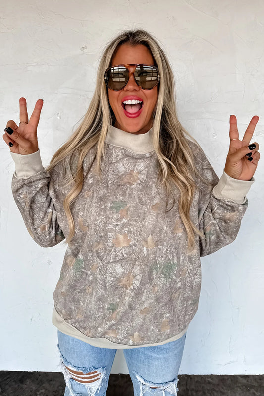 PREORDER Miller Mock Neck Sweatshirt