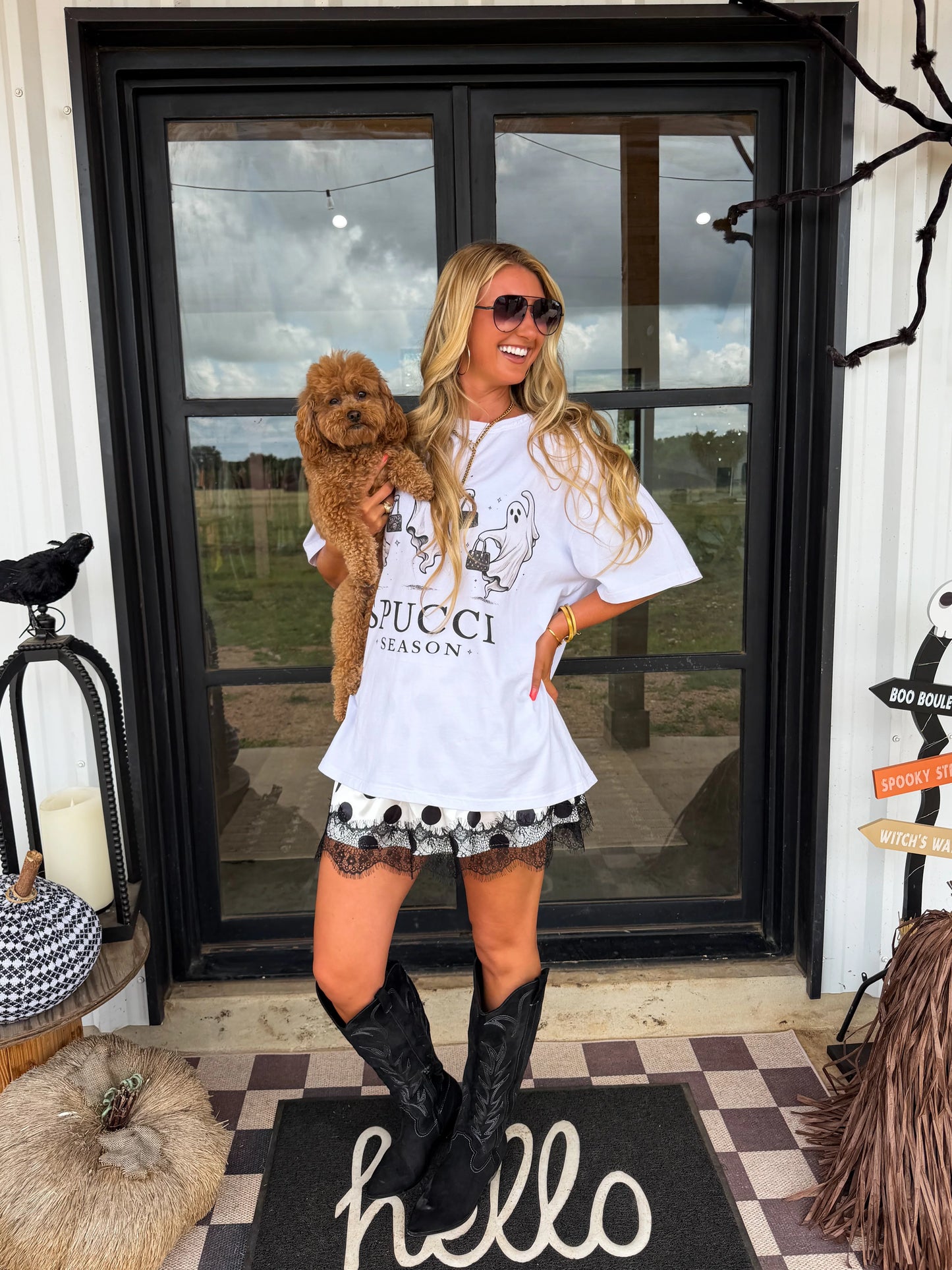 PREORDER Cosmic Charm Lace Skirt