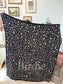 Birdie Indigo Wild Leopard Blanket