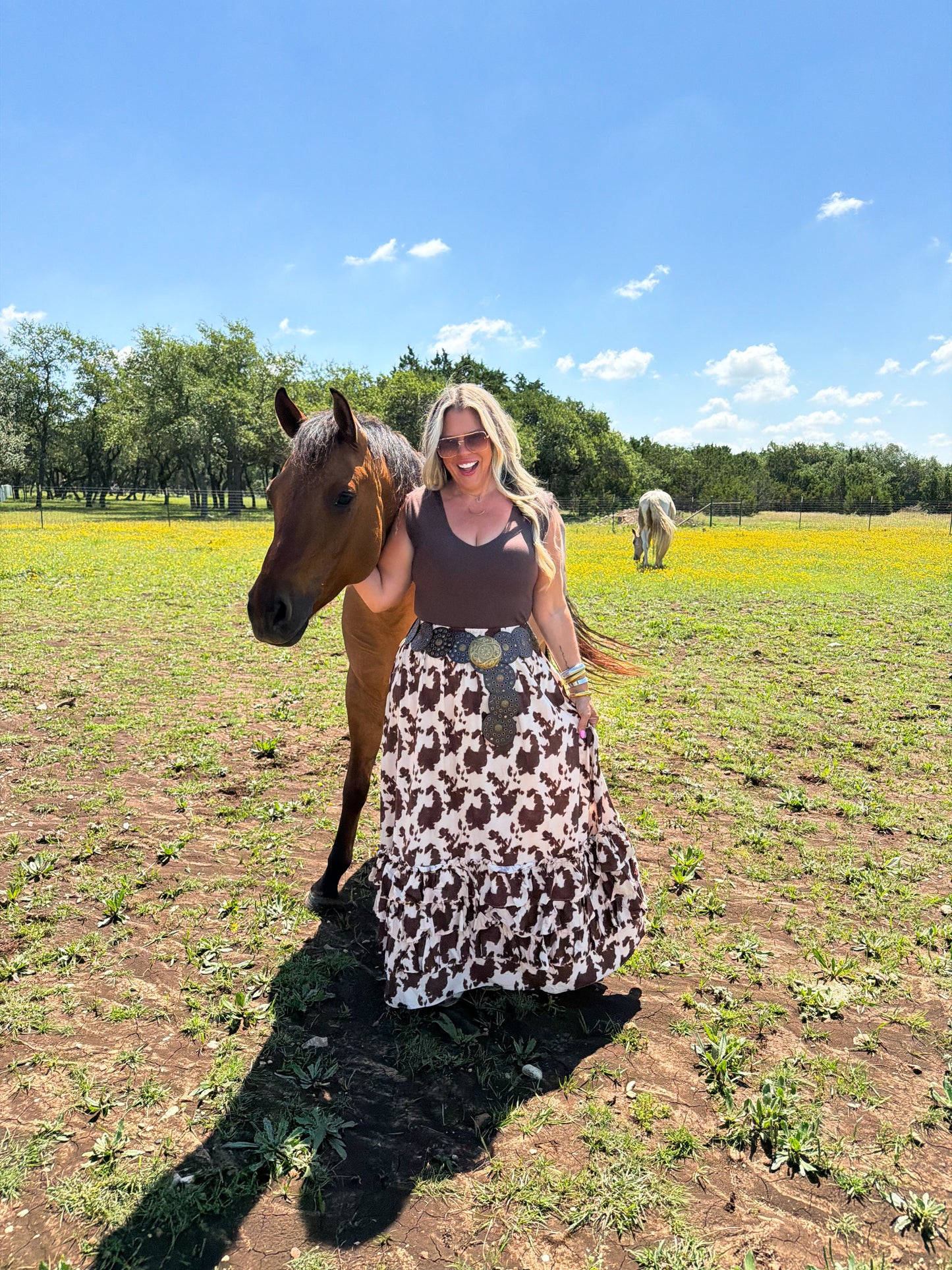 PREORDER Wander West Maxi Skirt