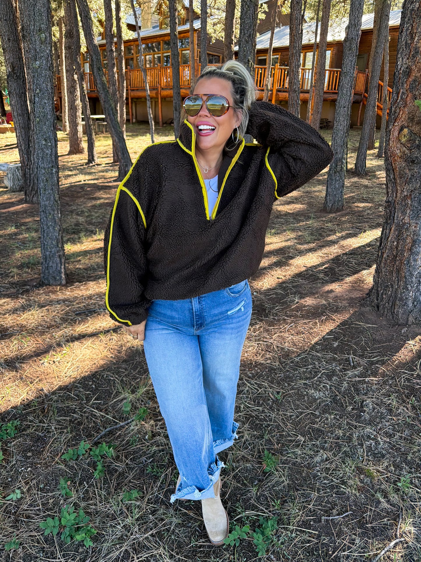 PREORDER After Sunset Quarter Zip Pullover