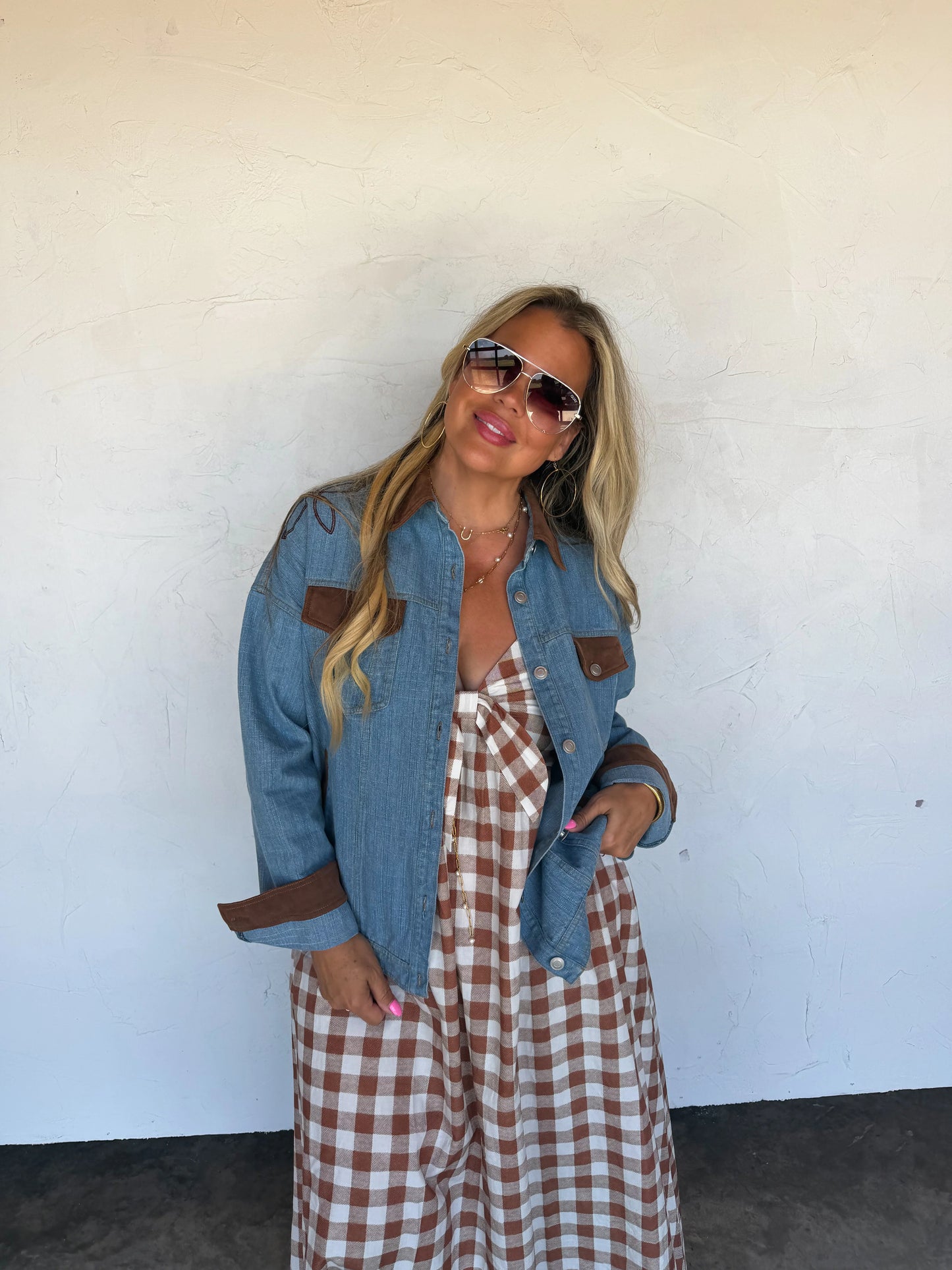 PREORDER Cowboy Romance Denim Jacket