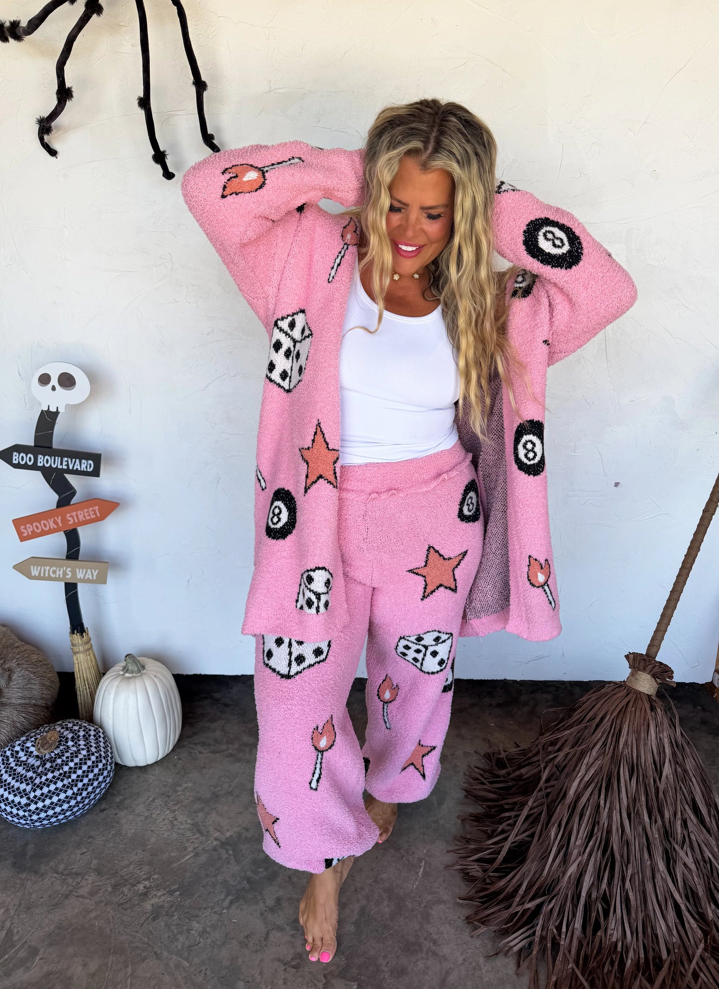 PREORDER 8 Ball Cloud Cardigan — eta beg of Oct