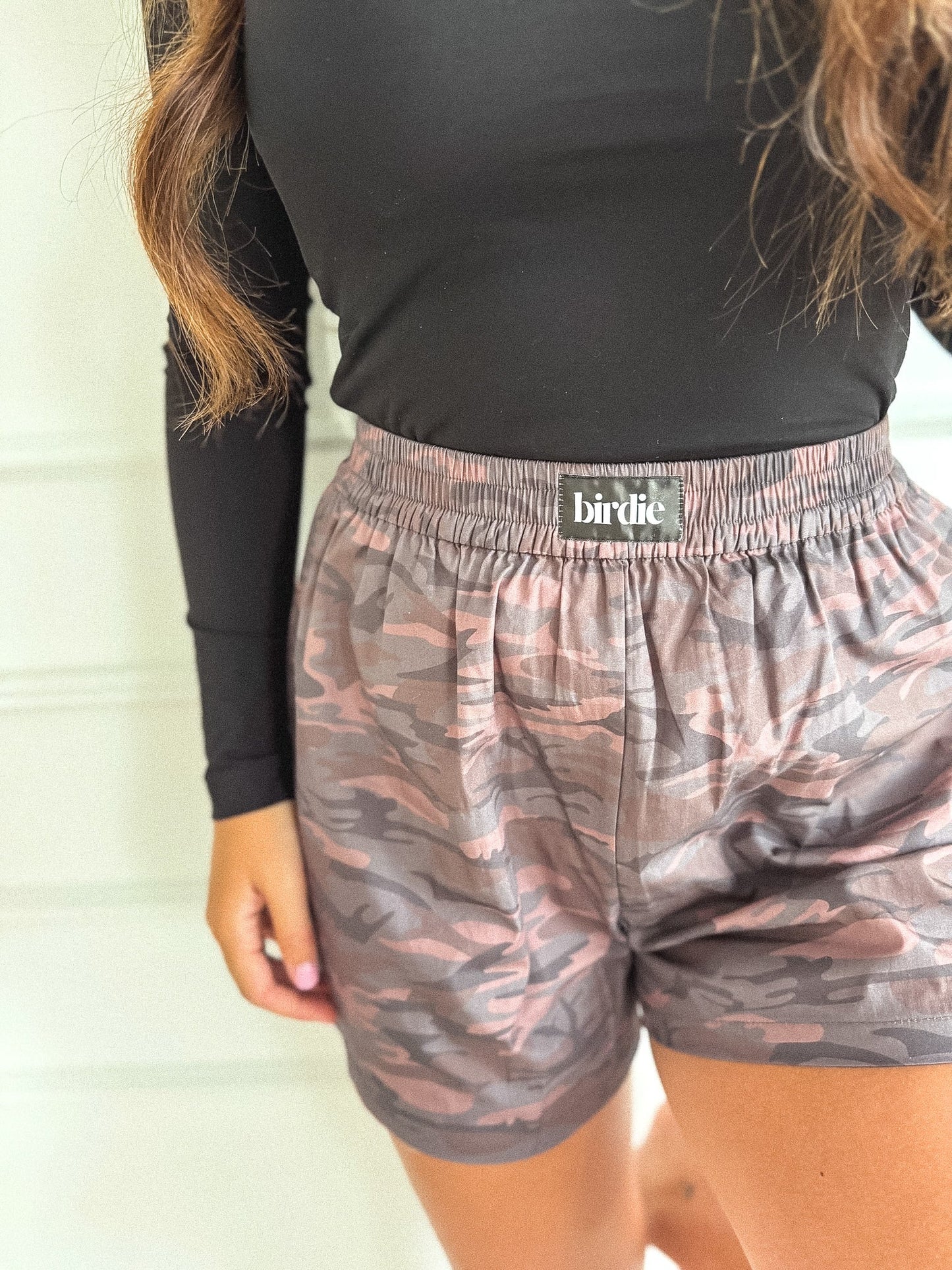 PREORDER Birdie Boxer Shorts in Smoked Oak Camo