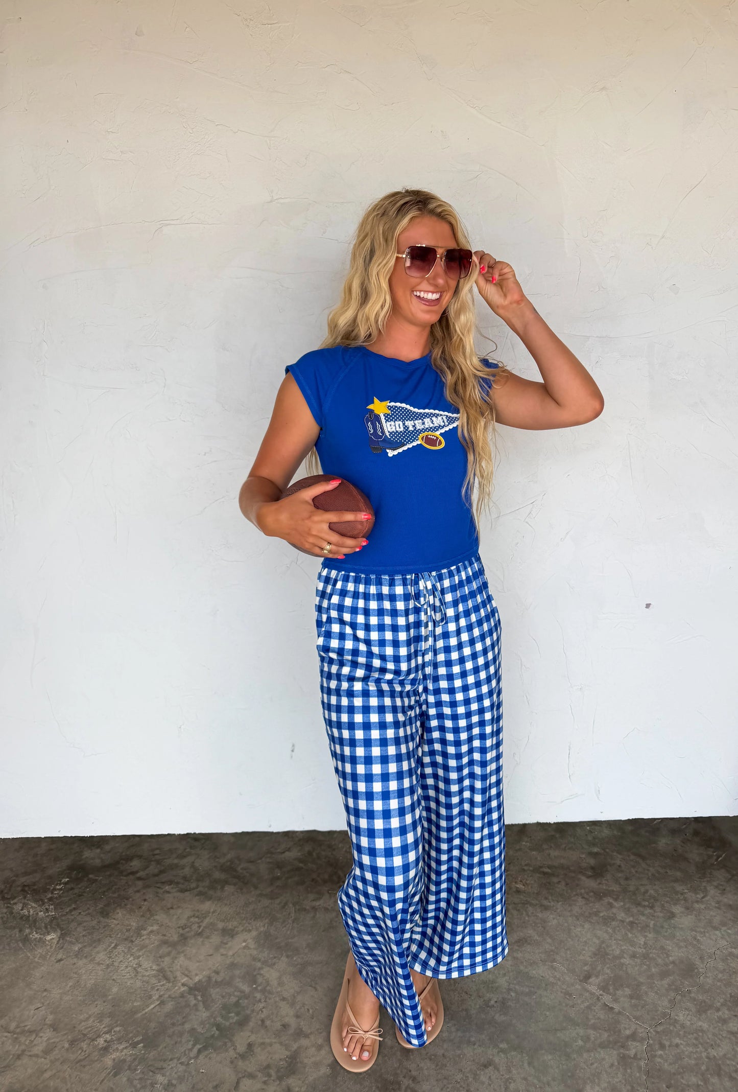 PREORDER Game Day Haddie Wide Leg Pants