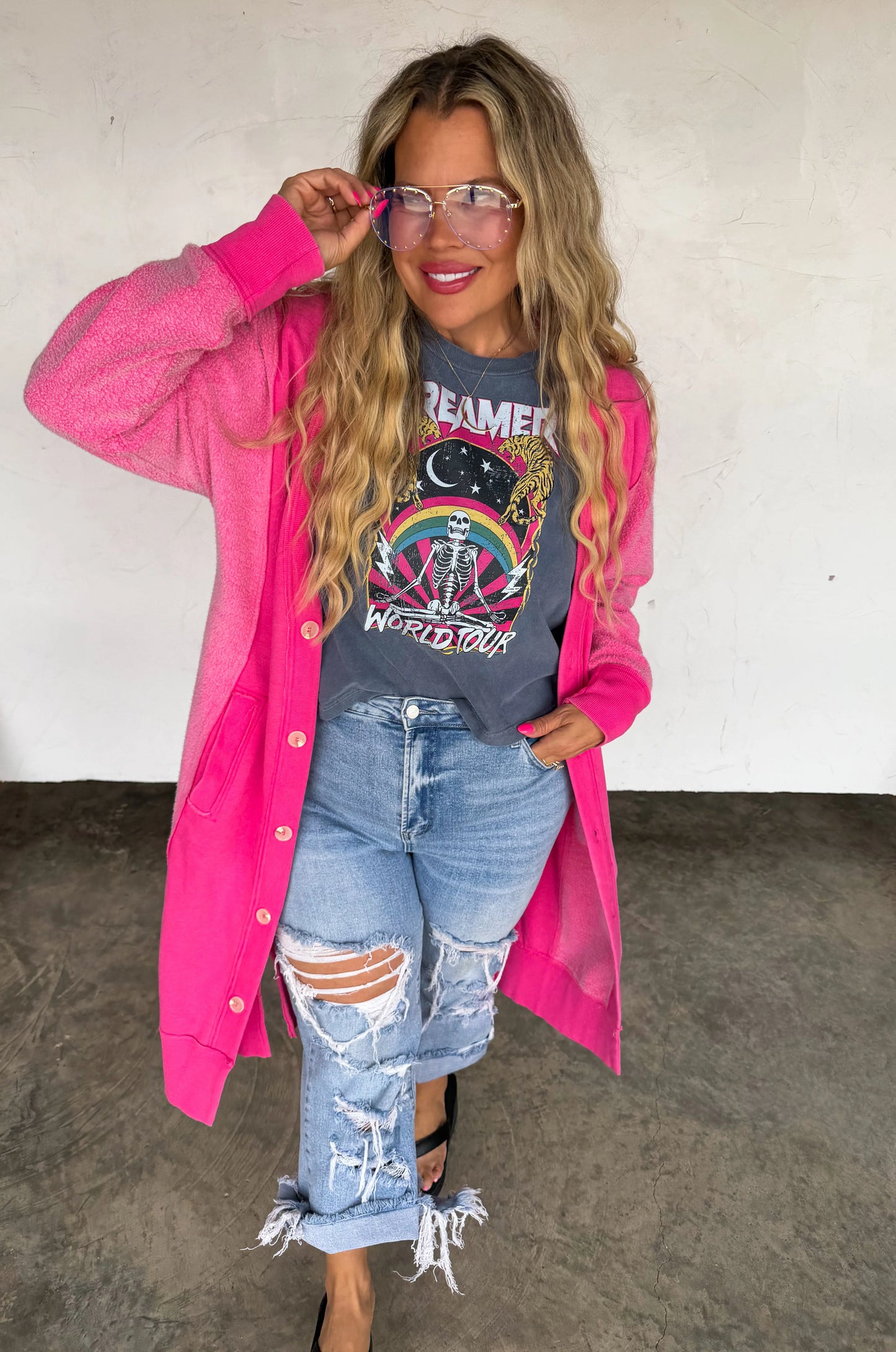 PREORDER Urban Distressed Crop Jean