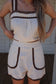 Espresso & Linen Shorts