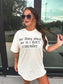 One Thing About Me Graphic Tee on Ivory *final sale*