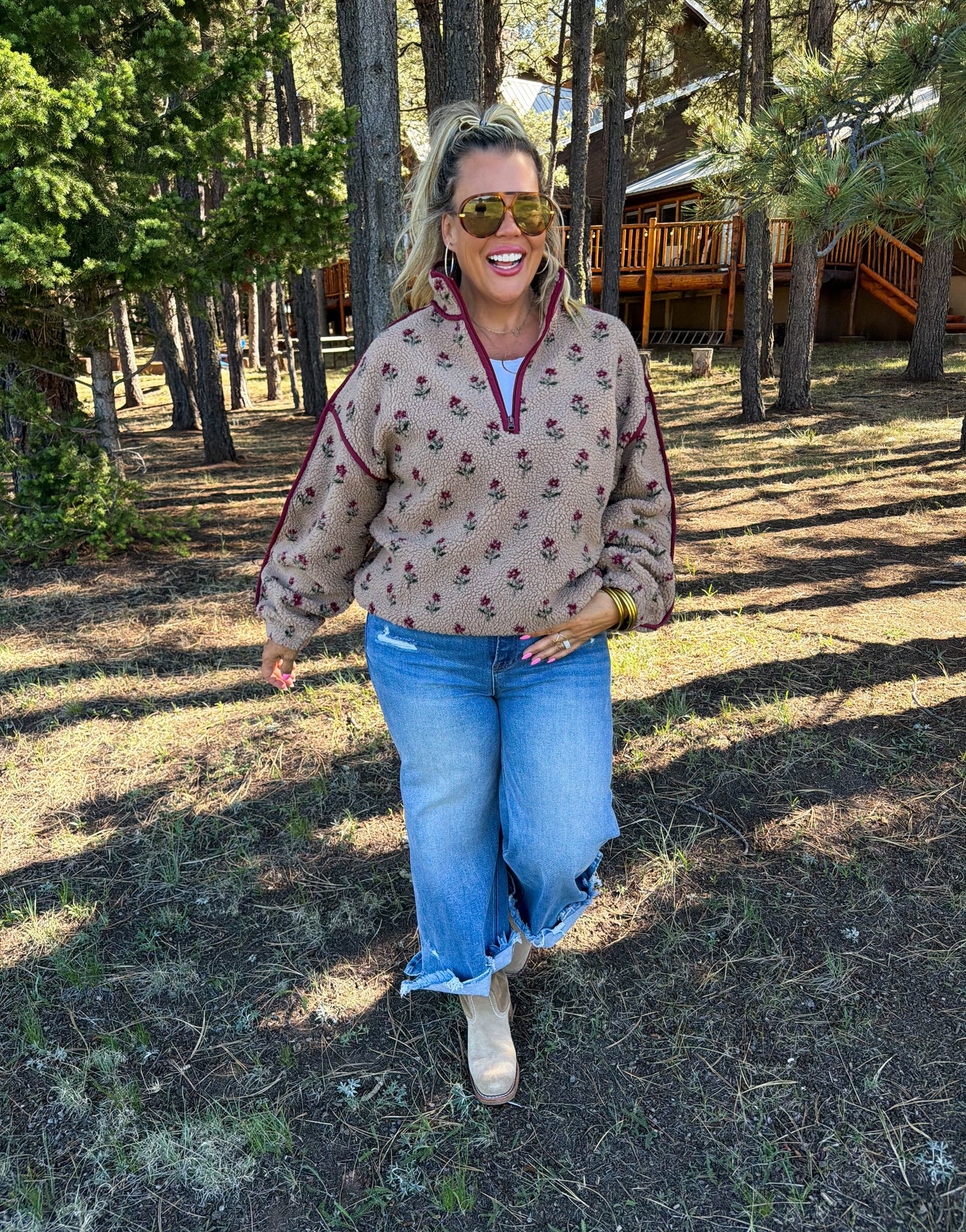 PREORDER After Sunset Quarter Zip Pullover