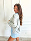 PREORDER Birdie Spun Sugar Rib Mock Neck Set (Sold as Set)