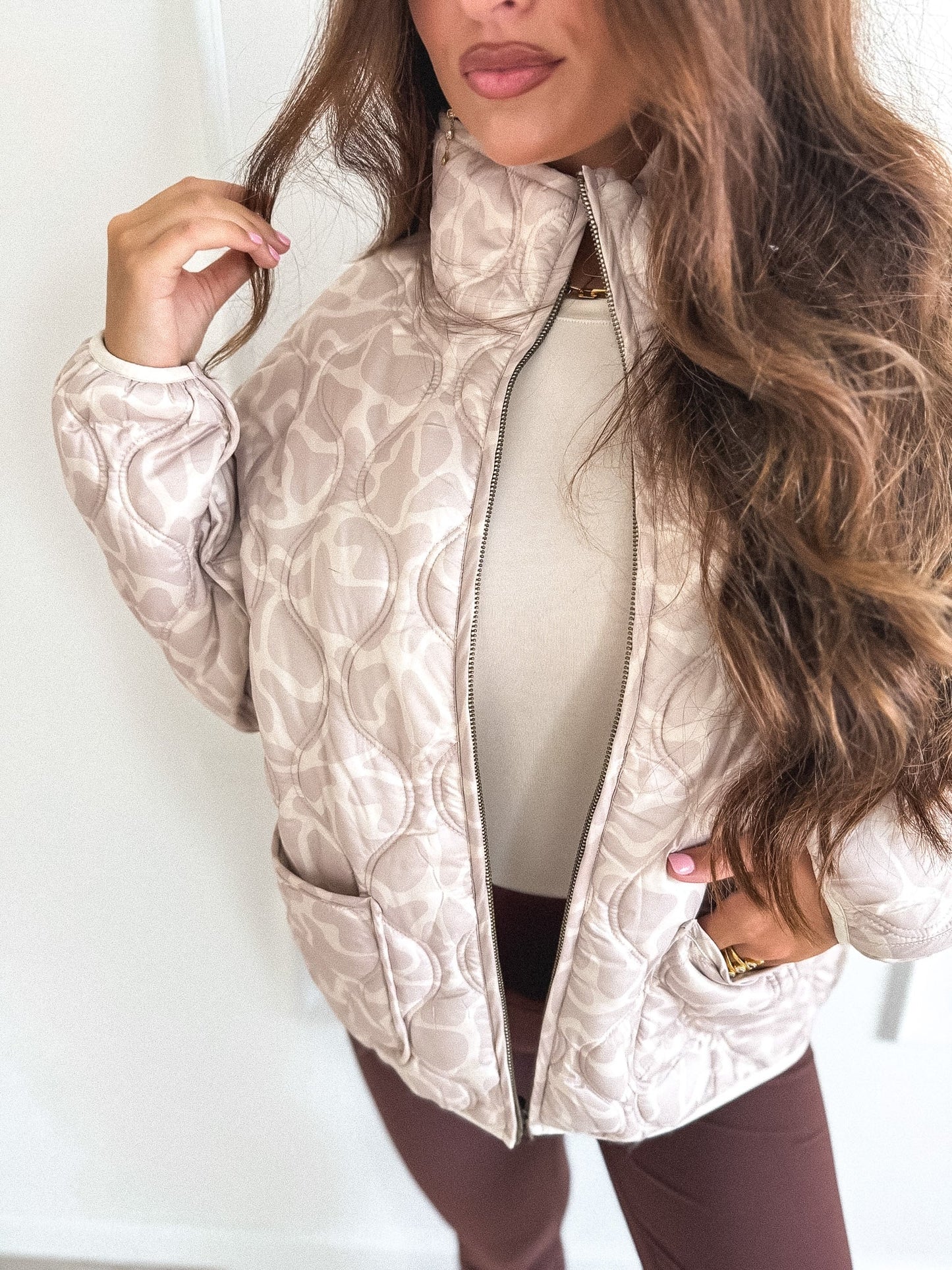 PREORDER Birdie Cozy Cloud Jacket in Bare Marsh Camo