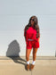 PREORDER Birdie Tee Boxer Short Set in Amour (Sold as Set)