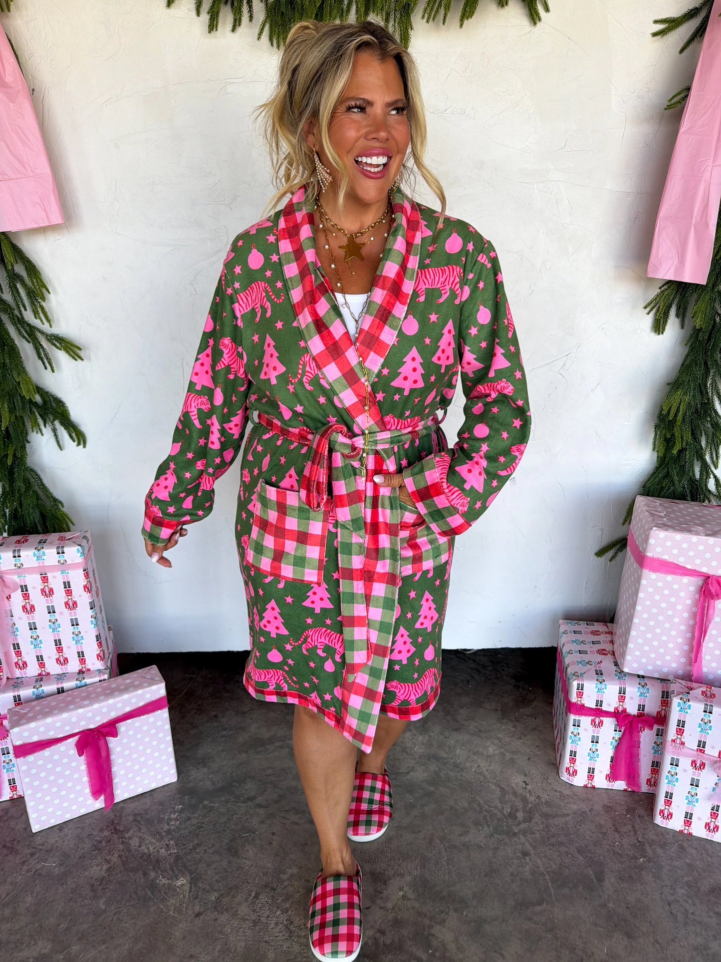 PREORDER Holiday At Home Robe