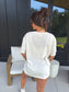 PREORDER Birdie The Always Tee in Vanilla Cream